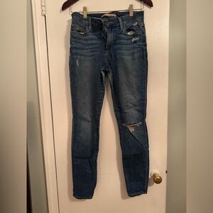 Joe's Jeans Women's Distressed Blue Jeans